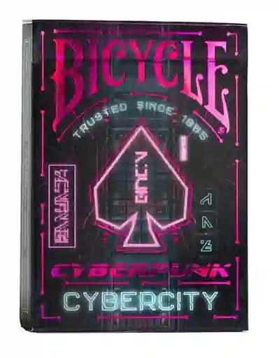 Barajas Cartas Bicycle Cyberpunk Cybercity Original Adultos