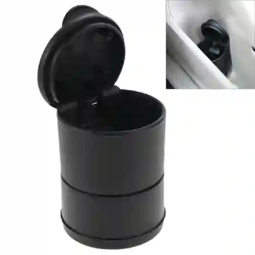 Cenicero Con Tapa Plastico Metalico Exteriores Jardin Sala