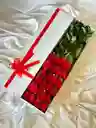 Caja Deluxe 24 Rosas Rojas