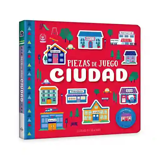 Piezas De Juego Ciudad Con Mas De 20 Piezas Extraíbles