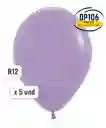 Globo Lila X 5 Und