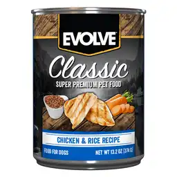 Evolve Dog Lata Chicken X13.2 Oz - 374 Gr