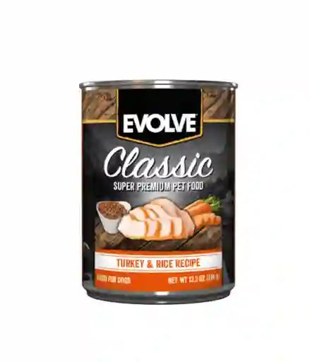 Evolve Dog Lata Turkey X13.2 Oz - 374 Gr