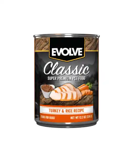 Evolve Dog Lata Turkey X13.2 Oz - 374 Gr