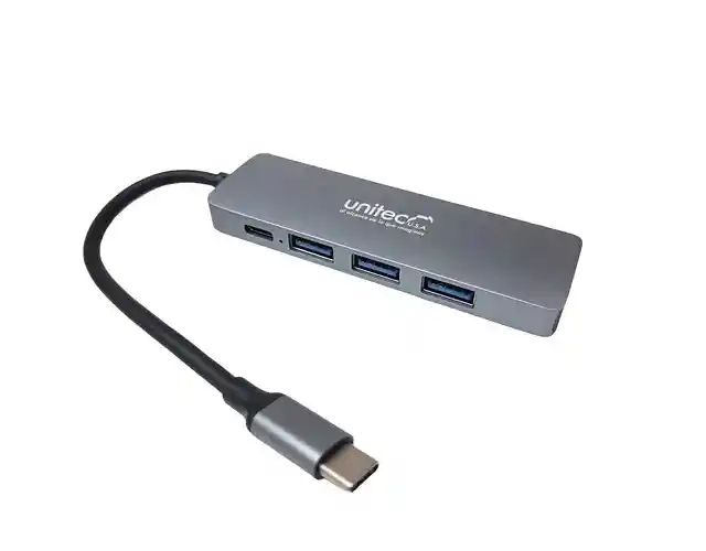 Hub Adaptador Convertidor Usb C 5 En 1 Para Windows Y Mac