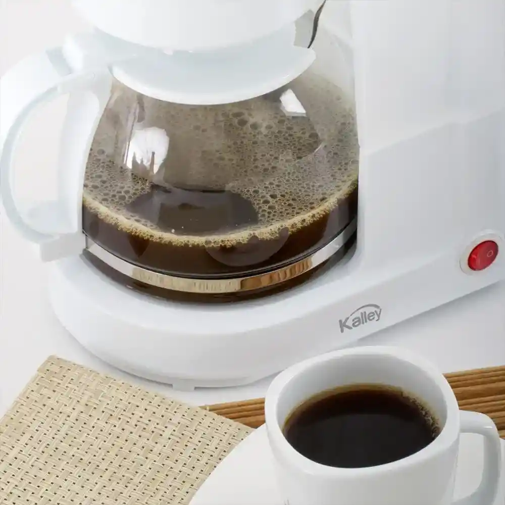 Cafetera Compacta 8 Tazas Para Hogar Y Oficina
