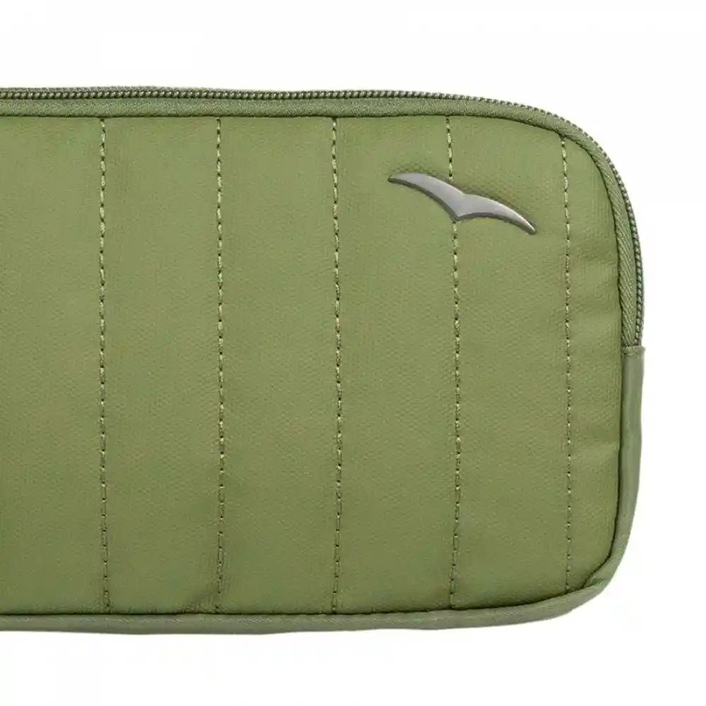 Cartuchera Lugano Paso 22x12x22cm Verde Poliester
