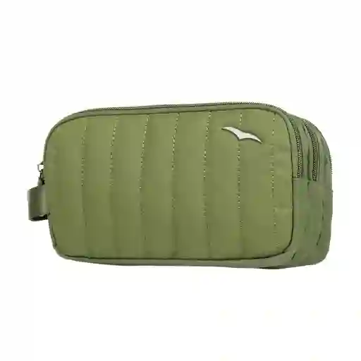 Cartuchera Lugano Paso 22x12x22cm Verde Poliester