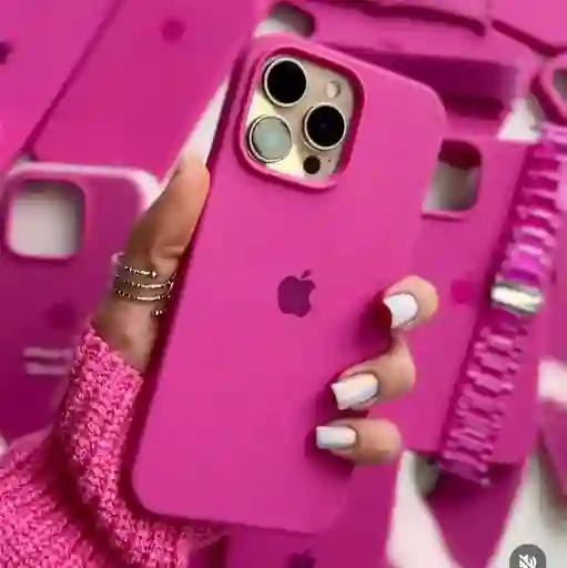 Silicone Case Iphone 12 Pro Max - Púrpura