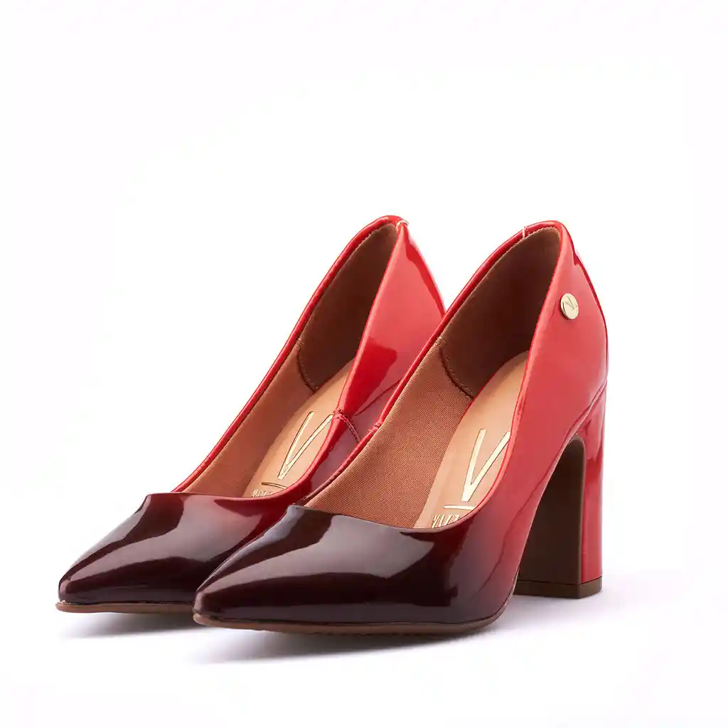 Tacón Alto Difuminado Rojo Vizzano Talla 36