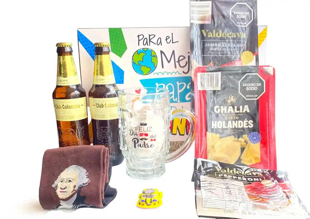 Regalo Especial Dia Del Padre Celebraciòn Con Club Colombia - Para El Mejor Papà Del Mundo Ref 18