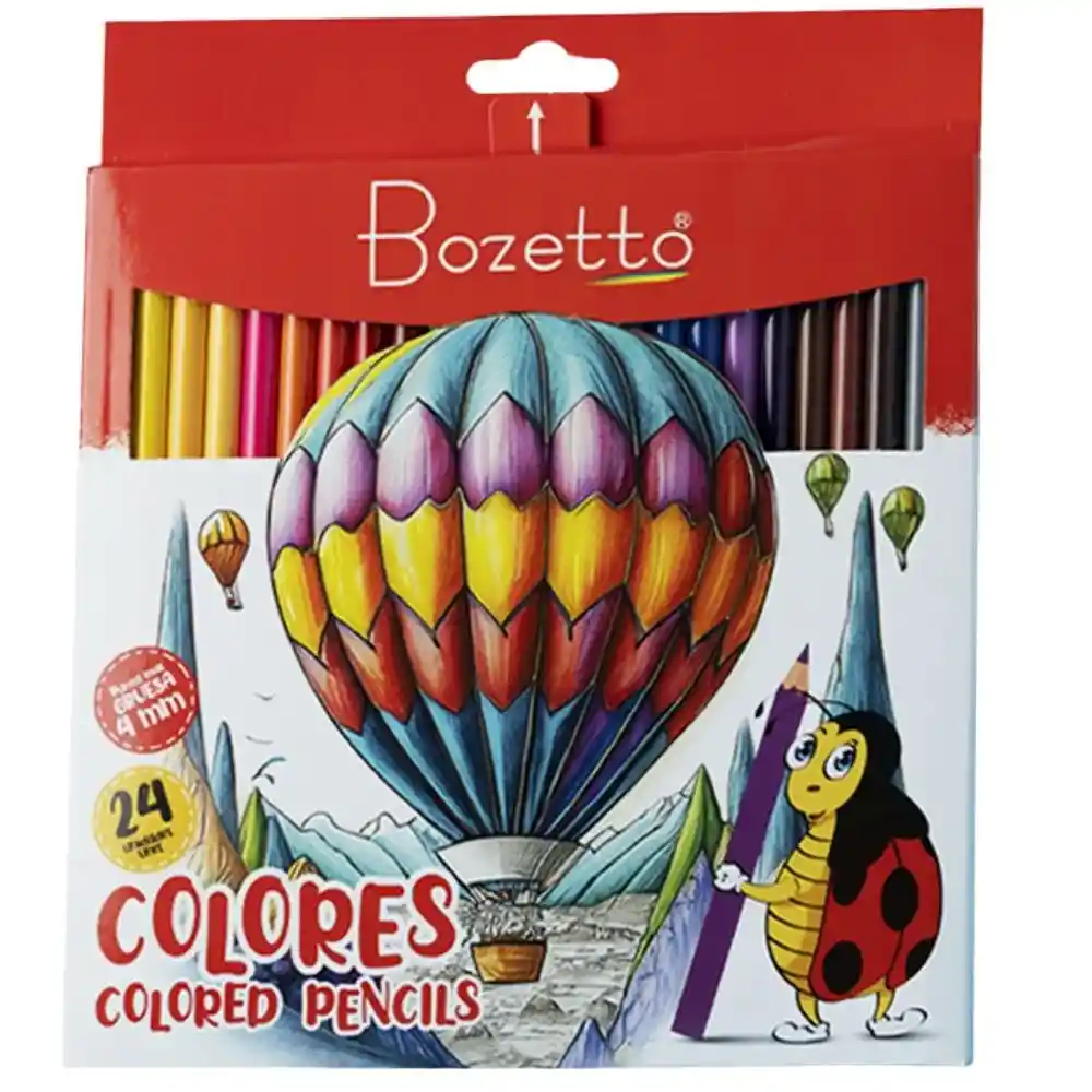 Caja De Colores X24 Bozetto