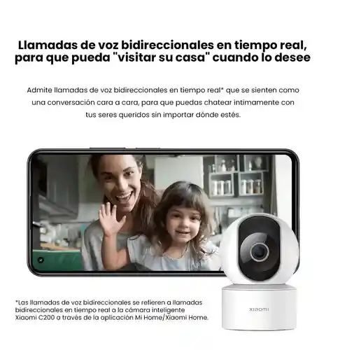 Cámara De Seguridad Xiaomi Smart Camera C200