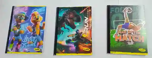 Cuaderno Cosido Rayado Hombre