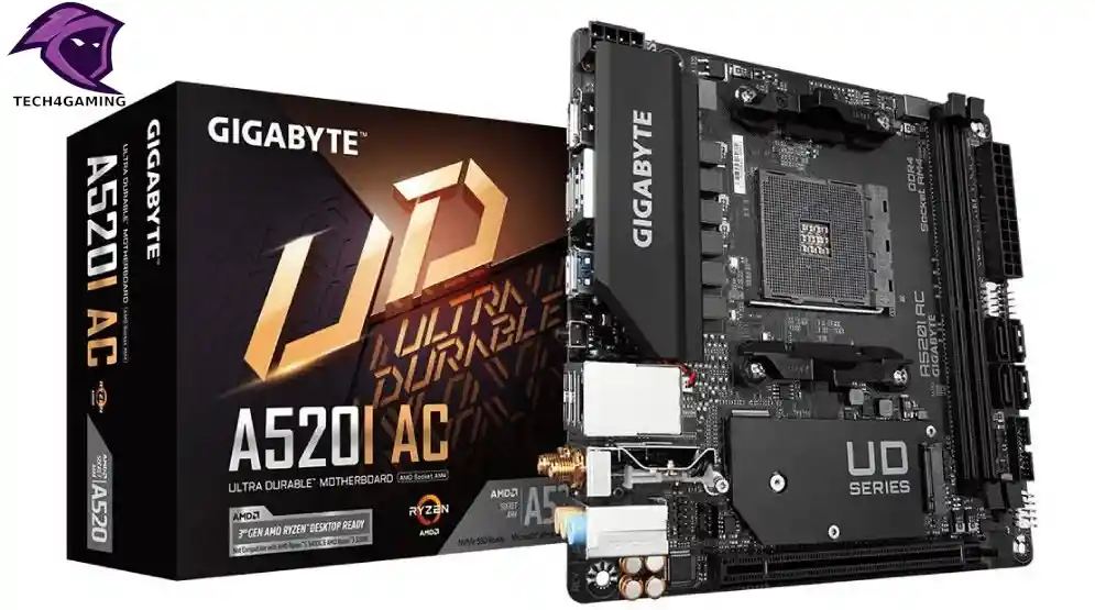Gigabyte A520i Ac, Am4 Con Wifi: ¡compatible Con Ryzen Hasta Serie 5000! 🚀