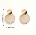 Aretes Sol De Perlas