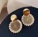 Aretes Sol De Perlas