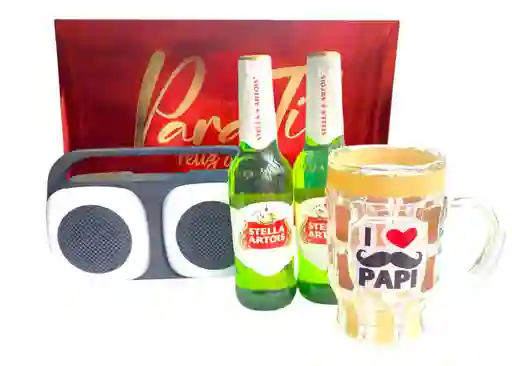 Regalo Especial Con Parlante, Cervezas Y Jarron Cervecero Para Hombre - Regalo Feliz Cumpleaños - Regalo Feliz Dia
