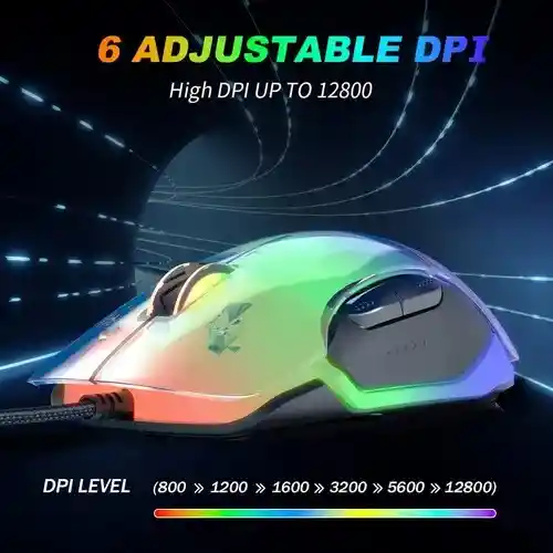 Mouse De Juego Gamer Onikuma Cw925 Rgb