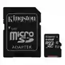 Memoria Micro Sd 64gb Kingston De 100mb/s Sdcs2