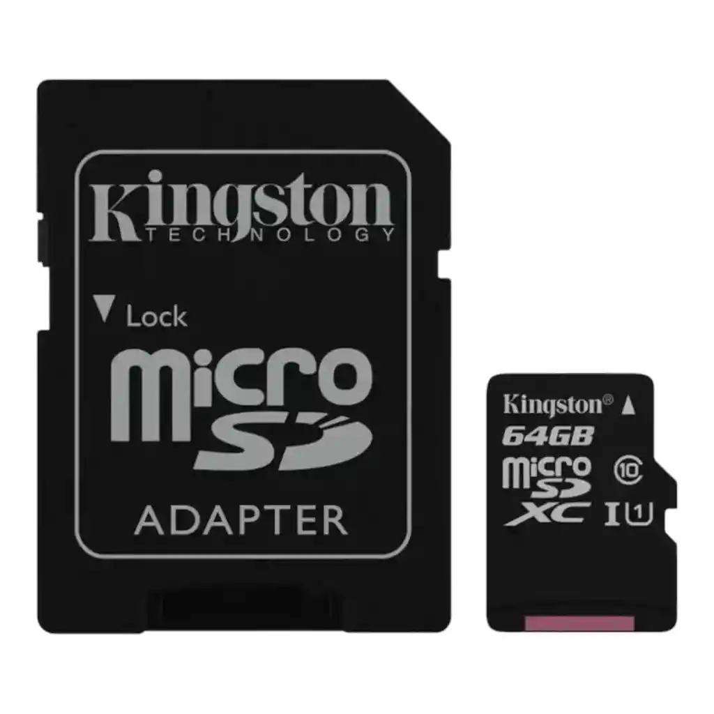 Memoria Micro Sd 64gb Kingston De 100mb/s Sdcs2