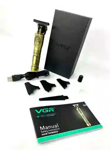 Maquina Patillera Y Barbera Inalambrica Recargable Vgr-081