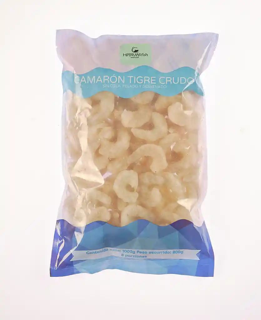 Camarón Tigre Crudo 1 Kg