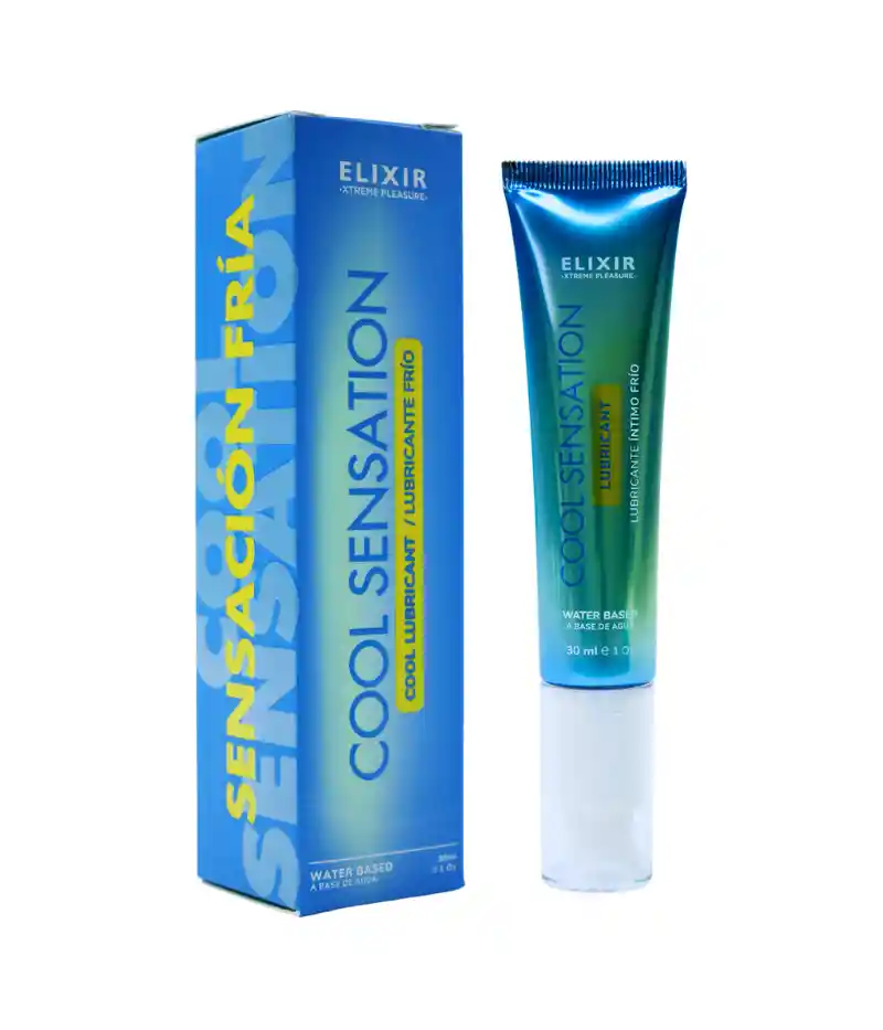 Lubricante Intimo Frío 30ml Cool Sensation Elixir