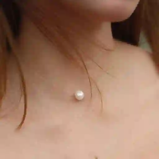 Collar Invisible De Perla