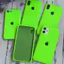 Silicone Case Iphone 11 - Verde Fluorescente