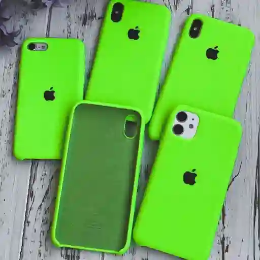 Silicone Case Iphone 11 - Verde Fluorescente