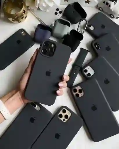Silicone Case Iphone 11 Pro Max - Negro