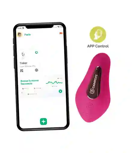 Vibrador Con App Para Panty Tinker Majestic