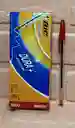 Lapicero Bic Rojo Caja X12