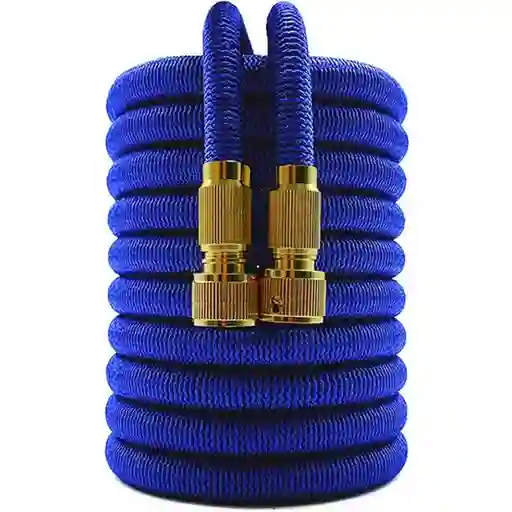 Manguera Expandible Magic Hose 22 Metros + Pistola Azul