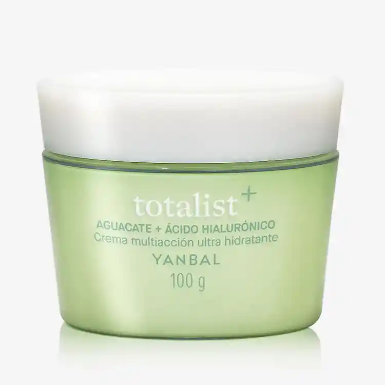 Crema Unique Ultra Hidratante 100g Totalist+ Aguacate Ácido Hialurónico