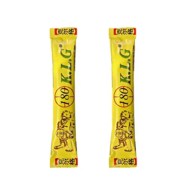 K.g.l 180 X2 Sachet Potenciador Sexual Masculino Natural Enano Pichón Retarda Eyaculación