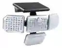 Reflector Con Panel Solar X4 Impermeable Y Ángulo Ajustable