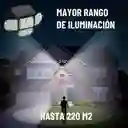Reflector Con Panel Solar X4 Impermeable Y Ángulo Ajustable