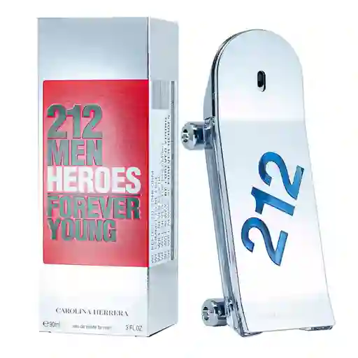 Perfume 212 Heroes Forever Young Edt 90ml Para Hombre 1.1