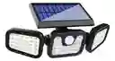 Lampara Foco Led Solar Exterior Sensor Movimiento 3 Direcciones
