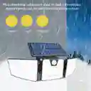 Lampara Foco Led Solar Exterior Sensor Movimiento 3 Direcciones