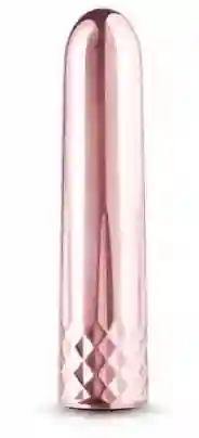 Mini Bala Vibradora Potent Recargabler De Oro Rosa