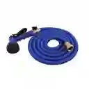 Manguera Expandible Magic Hose 22 Metros + Pistola Azul