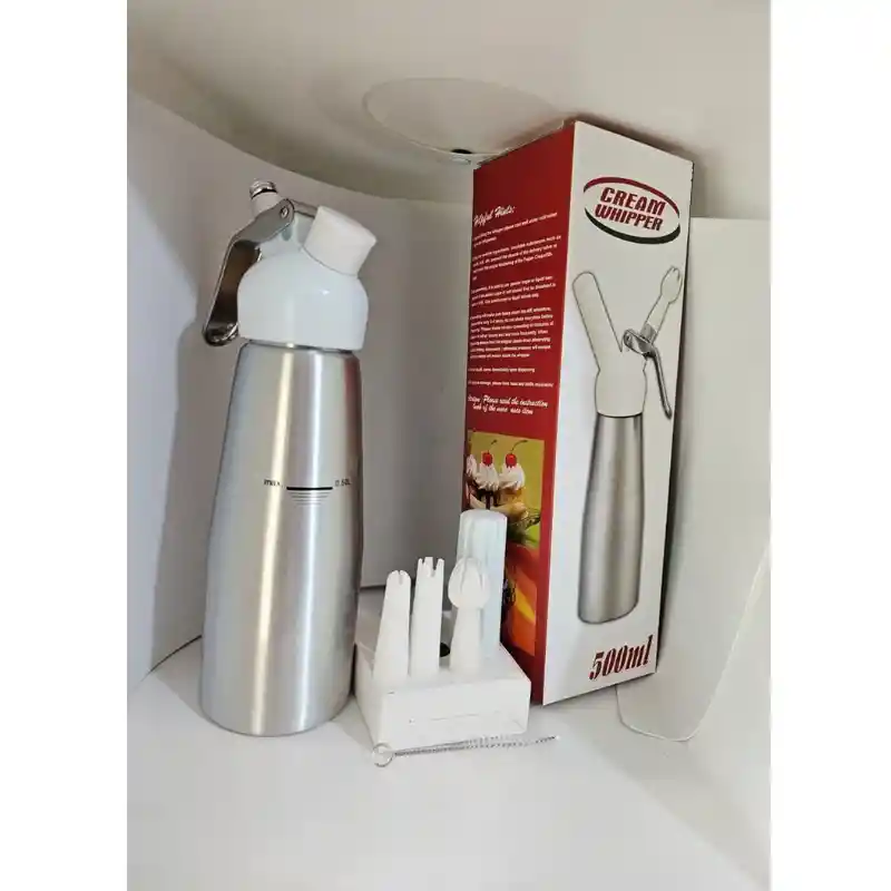 Chantillera Dispensador De Crema Chantilly 500 Ml
