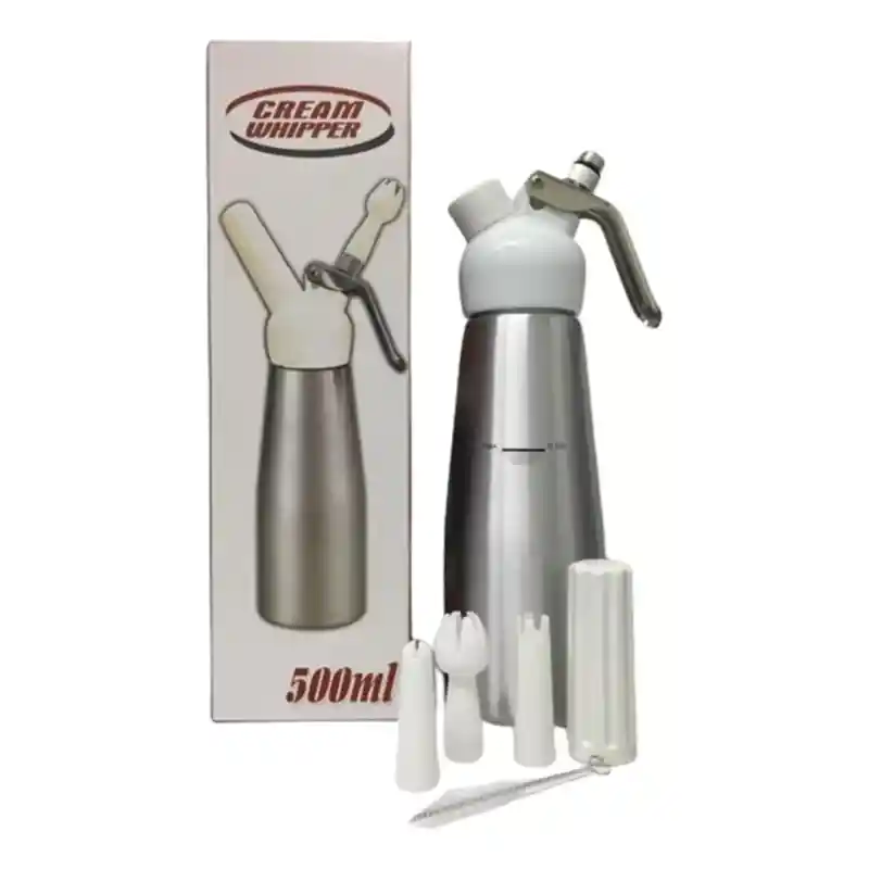 Chantillera Dispensador De Crema Chantilly 500 Ml