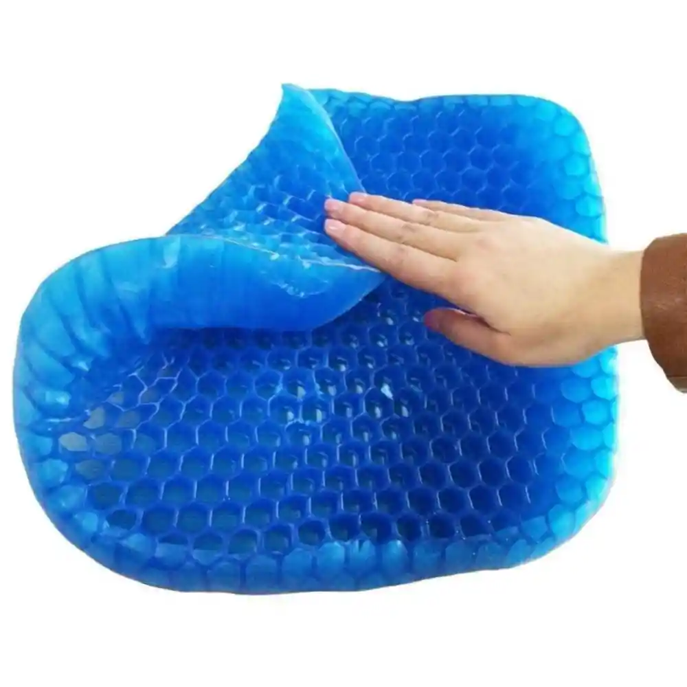 Cojín De Gel Flexible Transpirable Con Funda Protectora