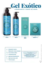 Lubricante Gel A Base De Agua Exotico Pequeño 37ml
