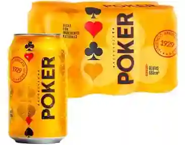 Cerveza Poker X 330ml
