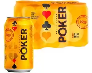Cerveza Poker X 330ml